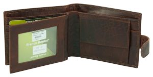 Franco Bonini 1667HT Brown - Mens Wallet