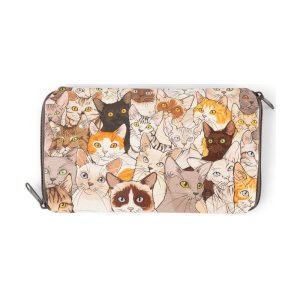 Franco Bonini 5075 Soft Leather Double Glasses Case – Cat